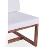 Chaise longue en bois - Chaise design style Boho Bali - Glan image 7
