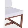 Chaise longue en bois - Chaise design style Boho Bali - Glan image 7