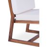 Chaise longue en bois - Chaise design style Boho Bali - Glan image 7