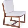 Chaise longue en bois - Chaise design style Boho Bali - Glan image 7