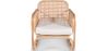 Chaise longue en rotin - Chaise design - Boho Bali - Qawa image 7