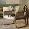 Chaise longue en rotin - Chaise design - Boho Bali - Qawa image 7
