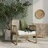 Chaise longue en rotin - Chaise design - Boho Bali - Qawa image 7