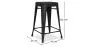 Tabouret de bar - Design industriel - Acier mat - 60cm - Nouvelle édition - Stylix image 7