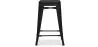 Tabouret de bar - Design industriel - Acier mat - 60cm - Nouvelle édition - Stylix image 7