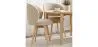 Fauteuil En Bouclette Fausse Fourrure Tapissée - Boucles Blanches - Yuna image 7