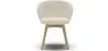 Fauteuil En Bouclette Fausse Fourrure Tapissée - Boucles Blanches - Yuna image 7