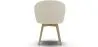 Fauteuil En Bouclette Fausse Fourrure Tapissée - Boucles Blanches - Yuna image 7