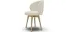 Fauteuil En Bouclette Fausse Fourrure Tapissée - Boucles Blanches - Yuna image 7