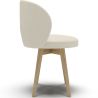 Fauteuil En Bouclette Fausse Fourrure Tapissée - Boucles Blanches - Yuna image 7