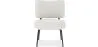 Fauteuil En Bouclette Fausse Fourrure Tapissée - Boucles Blanches - Jerna image 7