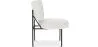 Fauteuil En Bouclette Fausse Fourrure Tapissée - Boucles Blanches - Jerna image 7