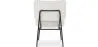 Fauteuil En Bouclette Fausse Fourrure Tapissée - Boucles Blanches - Jerna image 7