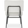 Fauteuil En Bouclette Fausse Fourrure Tapissée - Boucles Blanches - Jerna image 7