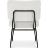 Fauteuil En Bouclette Fausse Fourrure Tapissée - Boucles Blanches - Jerna image 7