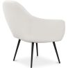 Fauteuil avec Accoudoirs -En Bouclette Fausse Fourrure Tapissée - Boucles Blanches- Eila image 7