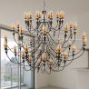 Lustre de plafond - Lampe suspendue - Grande taille - Bella image 7