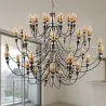 Lustre de plafond - Lampe suspendue - Grande taille - Bella image 7
