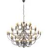 Lustre de plafond - Lampe suspendue - Grande taille - Bella image 7
