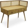 Bureau style Cannage Design en bois naturel - Oka image 7