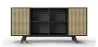 Buffet en Bois Naturel - Stile Vintage - Noir - Edan image 7