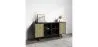Buffet en Bois Naturel - Stile Vintage - Noir - Edan image 7