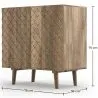 Buffet en Bois Naturel - Design Boho Bali - Scarp image 7