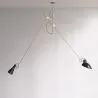 Lampe de plafond à bras articulés - Lampe suspendue - 2 bras - Pats image 7
