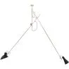 Lampe de plafond à bras articulés - Lampe suspendue - 2 bras - Pats image 7