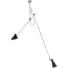 Lampe de plafond à bras articulés - Lampe suspendue - 2 bras - Pats image 7