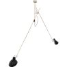 Lampe de plafond à bras articulés - Lampe suspendue - 2 bras - Pats image 7