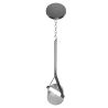 Lustre de plafond - Suspension - Cuir et verre - Bim image 7