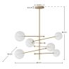  Lampe de plafond à boules - Lampe suspendue design - Blun image 7