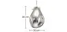 Lampe de plafond en verre - Suspension design - Vera image 7