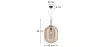 Lustre de plafond en cristal - Suspension - Grand - Grau image 7