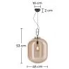 Lustre de plafond en cristal - Suspension - Grand - Grau image 7