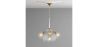 Lustre de plafond en boules de verre - Suspension design - 12 globes - Glaub image 7