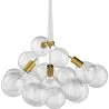 Lustre de plafond en boules de verre - Suspension design - 12 globes - Glaub image 7