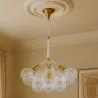 Lustre de plafond en boules de verre - Suspension design - 12 globes - Glaub image 7