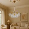 Lustre de plafond en boules de verre - Suspension design - 12 globes - Glaub image 7