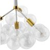 Lustre de plafond en boules de verre - Suspension design - 12 globes - Glaub image 7