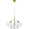 Lustre de plafond en boules de verre - Suspension design - 12 globes - Glaub image 7