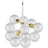 Lampe de plafond avec des boules en verre - Lampe suspendue design - Glaub image 7
