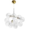 Lampe de plafond avec des boules en verre - Lampe suspendue design - Glaub image 7