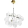 Lampe de plafond avec des boules en verre - Lampe suspendue design - Glaub image 7