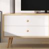 Meuble TV en Bois - Design Scandinave - Lenark image 7
