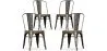 Pack de 4 chaises de salle à manger - Design industriel - Nouvelle édition - Stylix image 7