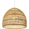 Lampe de Plafond en Rotin - Lampe Suspendue stile Boho Bali - 60cm - Hoa image 7