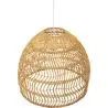 Lampe de Plafond en Rotin - Lampe Suspendue stile Boho Bali - 60cm - Hoa image 7