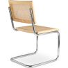 Chaise de salle à manger - Design vintage - Bois et rotin - Bruna image 7